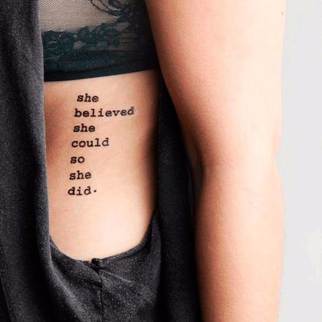 110 Short Inspirational Tattoo Quotes Ideas with Pictures