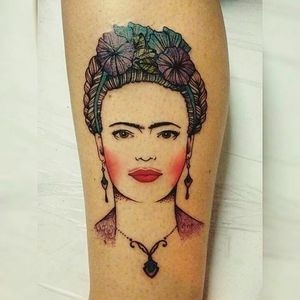Frida Kahlo por Isa Montenegro! #IsaMontenegro #FridaKahlo #Feminism #TatuagemFeminista #Feminist #TatuadoresBrasileiros #TatuadoresBrasil