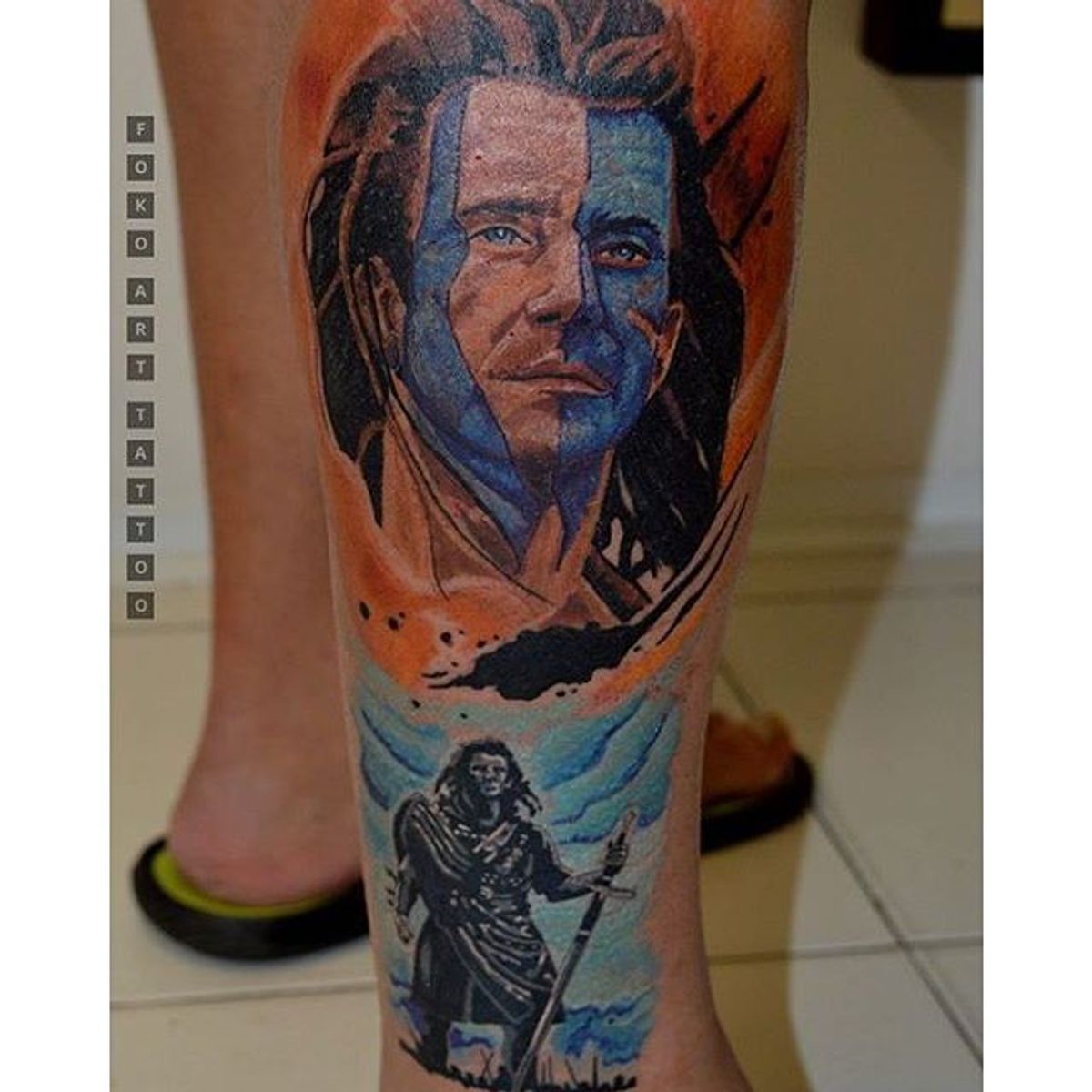 Tattoo uploaded by Robert Davies • Braveheart Tattoo by Foko Art Tattoo