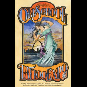 The poster for the St. Louis Old School Tattoo Expo. #November2016 #StLouisOldSchoolTattooExpo #tattooconvention