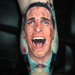 A bloody good tattoo by Paul Acker. (Via IG - paulackertattoo)