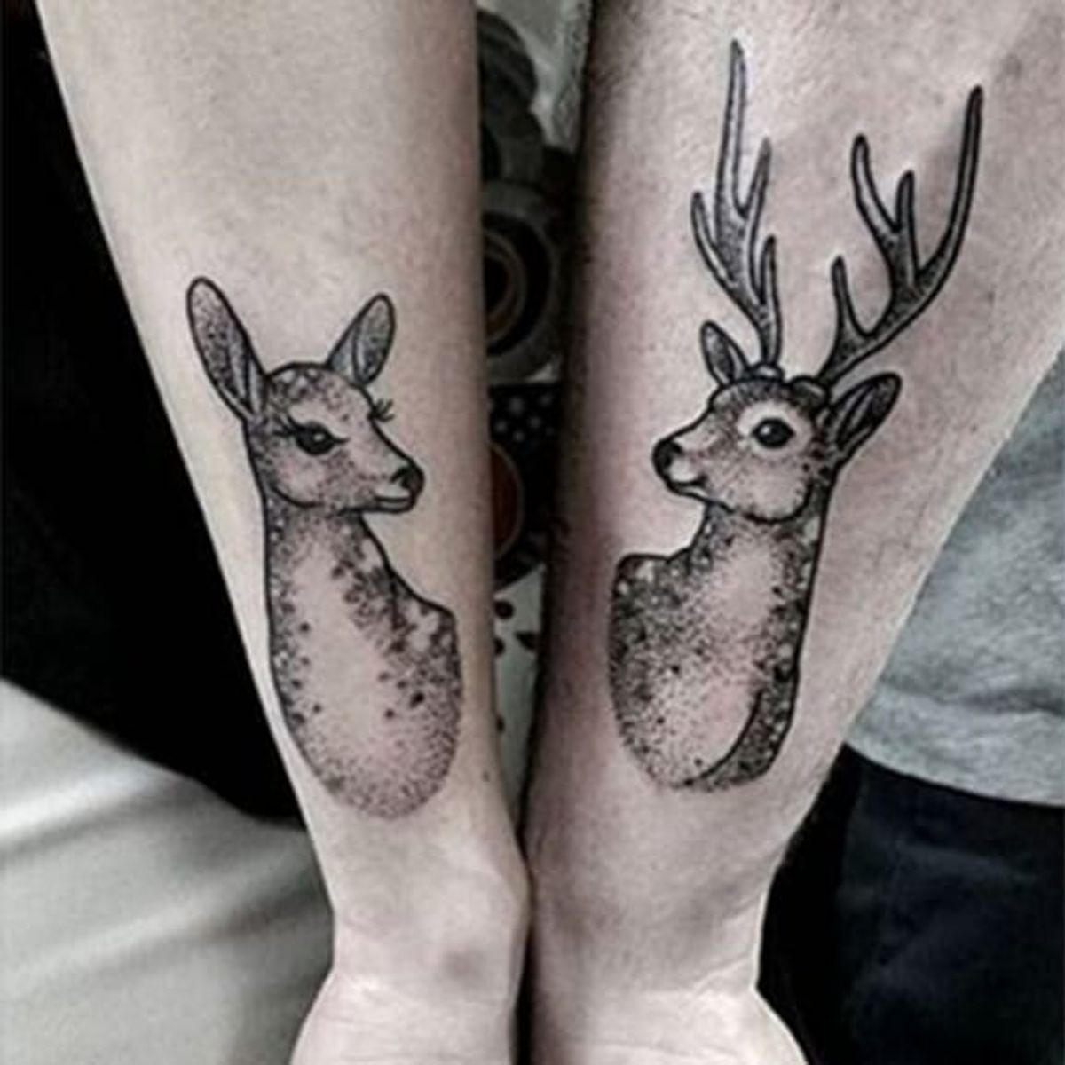 country girl deer tattoos