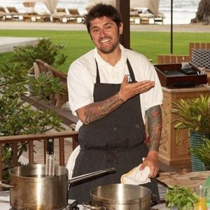 You can find chef Ludo Lefebvre in LA, whipping up some of the most critically acclaimed dishes the area has to offer at his restaurant, Trois Mec. #Chef #ChefTattoo #Food #LudoLefebvre