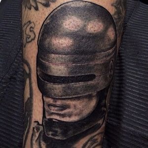RoboCop Tattoo by Tony Paradise Parise #RoboCop #Cyborg #SciFi #Movie #TonyParadiseParise
