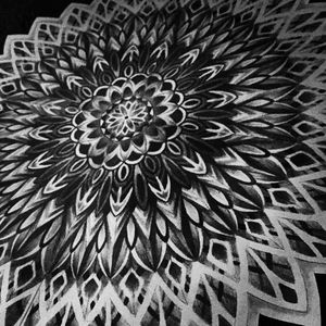 Mandala tattoo design by Chris Freeborg #ChrisFreeborg #mandala