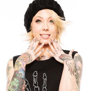 Megan Massacre's excited to see you! #MeganMassacre #tattooartist #tattoomodel #nyink #realitytv #megandreamtattoo #meganmassacrecontest #meganmassacretattoo #gritnglory