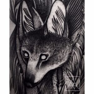 Detalhes da raposinha por Maxwell Alves! #MaxwellAlves #Blackwork #tatuadoresbrasileiros #raposa #raposatattoo #fox #foxtattoo #details