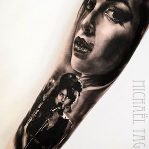 Amy Winehouse. (via IG - michaeltaguet) #realism #celebrity #portrait #michaeltaguet #amywinehouse
