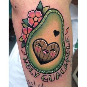Holy Guacamole, by Pomme #Pomme #avocado #heart #guacamole
