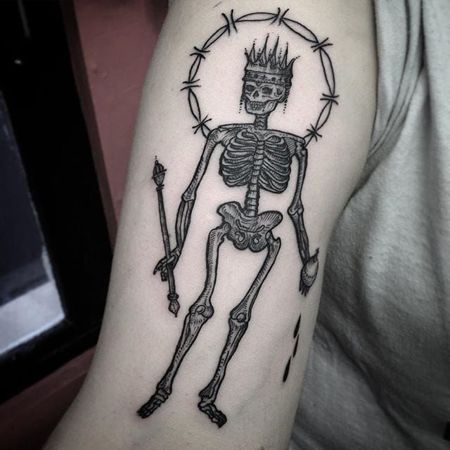 Find Your Dream Skeleton Tattoos 398 Ideas  Inkbox