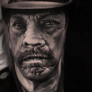 Danny Trejo in a hat by Thomas Carli Jarlier (IG—thomascarlijarlier). #blackandgrey #CarlJarlier #DannyTrejo #portraiture