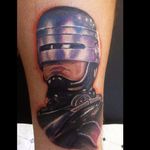RoboCop Tattoo by Cesar Perez #RoboCop #Cyborg #SciFi #Movie #Portrait #CesarPerez