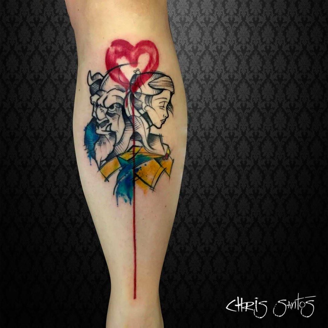 Top 100 Best Beauty and the Beast Tattoos 2022 Inspiration Guide  Next  Luxury