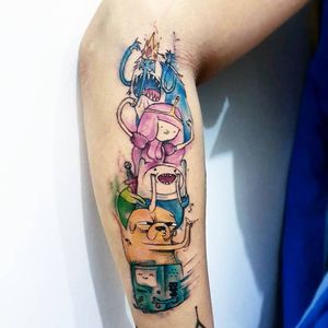 Tattoo uploaded by Luiza Siqueira • #MatheusAlves #brasil #brazil  #brazilianartist #tatuadoresdobrasil #aquarela #watercolor #colorido  #colorful #sketch #goku #dbz #dragonballz #nerd #geek #animação #desenho  #anime #manga #supersaiyajin • Tattoodo