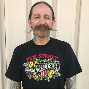 Elm Street Tattoo Fest organizer Oliver Peck.  #ElmStreetTattooFest #ElmStreetTattoo #TattooConvention #OliverPeck #Inkmaster