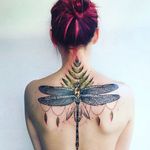 Dragonfly tattoo by Pis Saro. #PisSaro #insect #dragonfly #gorgeous #ornamental