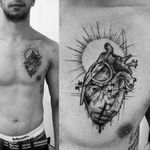 Blackwork de extrema qualidade #AndreBoi #tatuadoresdobrasil #tatuadoresbrasileiros #tatuadoresbr #pontilhismo #blackwork #anatomicalheart #heart #coração #coraçãoanatomico