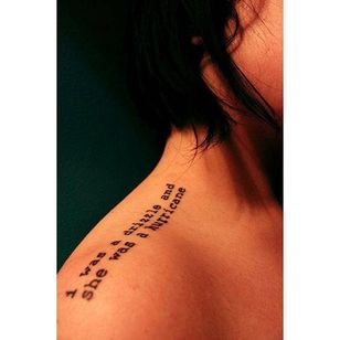 19 Thought-Provoking Quote Tattoos • Tattoodo