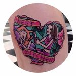 Daria tattoo by Carla Evelyn. #Daria #cartoon #tvshow #character #90s #CarlaEvelyn