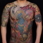 Fudo Myoo Tattoo by Shiryu #fudomyoo #japanesfudomyoo #japanese #japanesetattoo #japaneseboysuit #bigtattoos #largetattoo #asiantattoo #traditionaljapanese #classicjapanese #irezumi #Shiryu