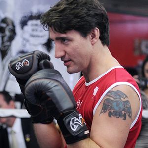 Justin Trudeau's Haida tattoo. #JustinTrudeau #Canada #Government #Haida #HaidaTattoo #HaidaArt