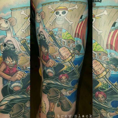 Feast Your Eyes On This Devil Fruit One Piece Tattoos Tattoodo