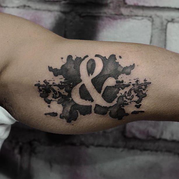 ampersand tattoo of mice and men