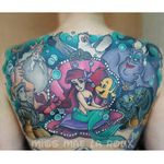 Awesome Disney tattoo from movie The Little Mermaid #littlemermaid #cartoon #animation #disney #MaeLaRoux