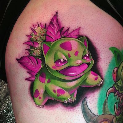 Miniature Flower Bulbasaur - Geek and Artsy