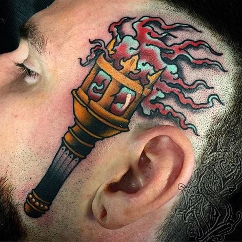 Torch Tattoo por Scott Garitson