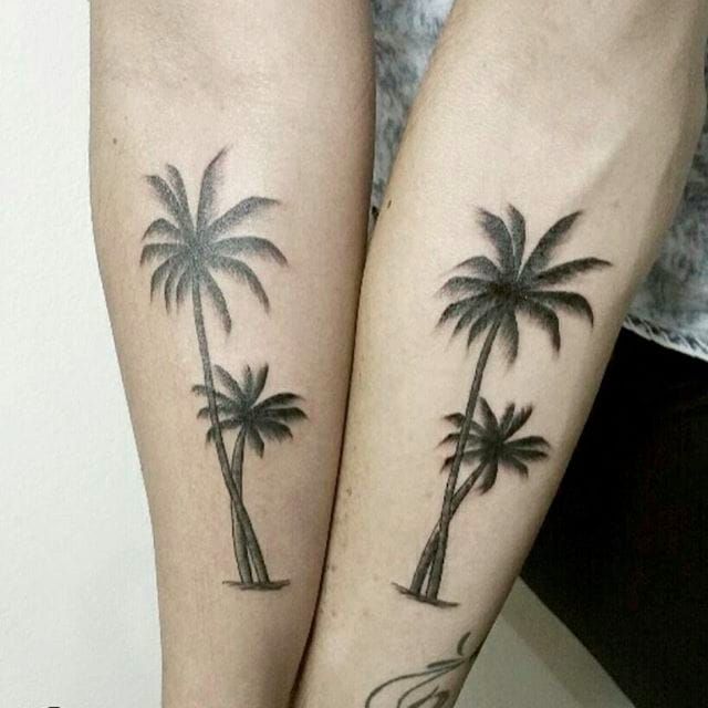 ALL DAY Tattoo BKK  Minimalist palm tree joint by the homie Jong   Facebook  ALL DAY Tattoo BKKBody ModificationBody Artjointhomiepalm treethe