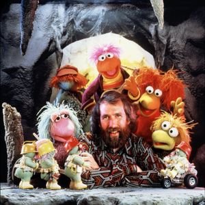 Photo of Jim Henson and some of the puppets from Fraggle Rock. #childrensshow #FraggleRock #HBO #JimHenson #puppets #reruns