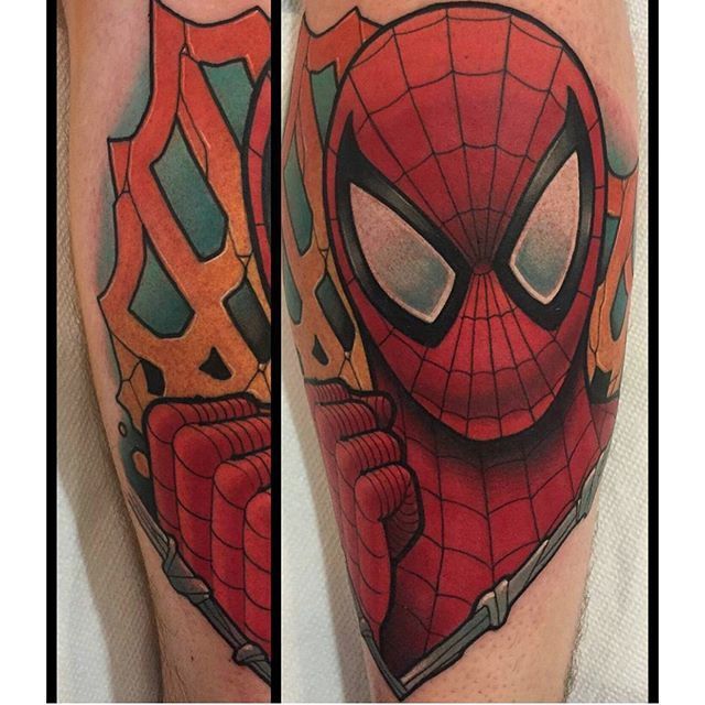 Illustrated Gentleman — Spider-Man… #toughasnails #spiderman #polishpride...