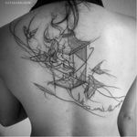 Candle tattoo by Katakankabin #Katakankabin #linework #sketch #abstract