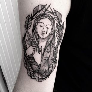 Tatuaje de Madonna por Welle Frangette