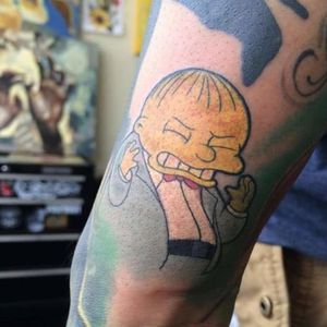 "Watch this Lise. You can actually pinpoint the second when his heart is ripped in half." (Via IG - tatuajesdereyes) #thesimpsons