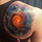 Galaxy tattoo by Brian Murphy. #galaxy #space #abstract #realism #colorrealism #BrianMurphy
