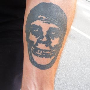 That Andre is such a Misfit.  #andrethegiant #andrethegianttattoo #wrestlingtattoo