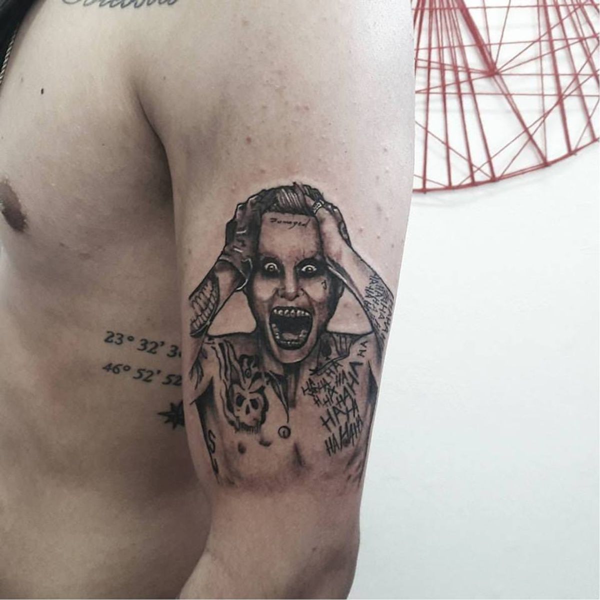 Tattoo uploaded by Filipe Lopes • #coringa #joker #JaredLeto # ...