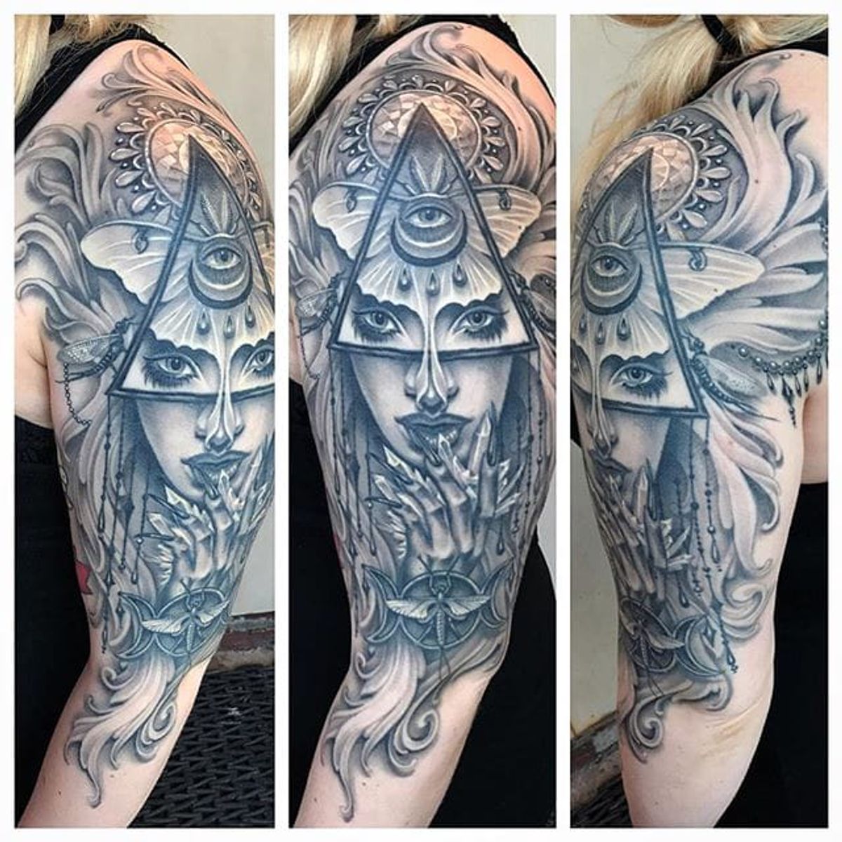 Tattoo Uploaded By Alex Wikoff • All Seeing Eye By Ryan Ashley Malarkey