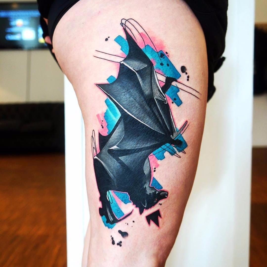 Vampire bat tattoo hires stock photography and images  Alamy