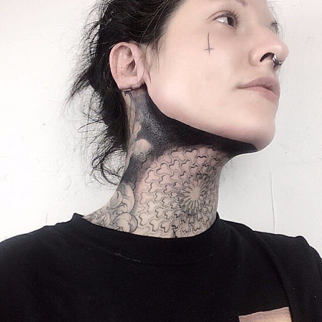 Tattoo uploaded by Xavier • Blackout tattoo by Delphine Noiztoy. #DelphineNoiztoy #blackout #blackwork #black • Tattoodo