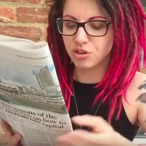 Holly Astral tattoo video #HollyAstral #tattoos #policeforce #vlogger