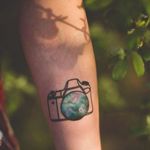 Sonja's photography tattoo. #photography #camera #photo #photographer #contemporaryart