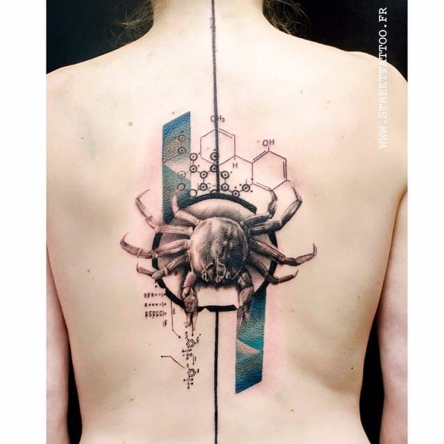Tattoo uploaded by Xavier • Zodiac Tattoo #cancer #zodiac #zodiacsign #graphicdesign • Tattoodo