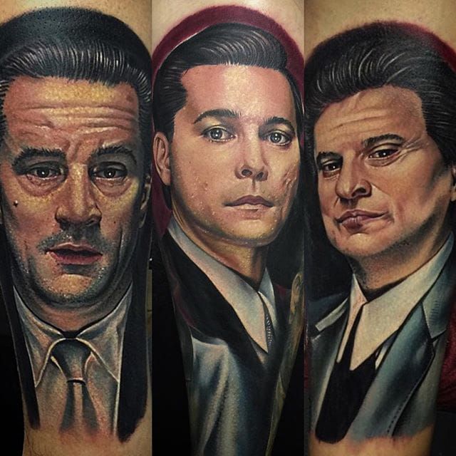 My ode to Goodfellas by Christel Perkins at Leviathan Tattoo in Denver CO   Movie tattoos Tattoos Movie tattoo