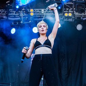 Halsey performing at the 2015 Austin City Limits Music Festival via aclfestival #Halsey #AustinCityLimits #Texas #music #band #musicfestival