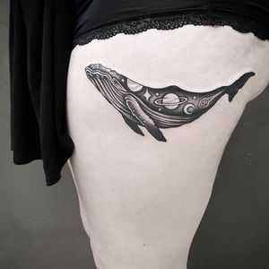 Tattoo uploaded by Robert Davies • Whale Tattoo by Ben Doukakis #whale ...