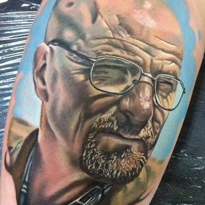 Walter White #LeviBarnett #realismo #realism #tattooartist #tatuador #nerd #geek #walterwhite #breakingbad #tvshow #serie