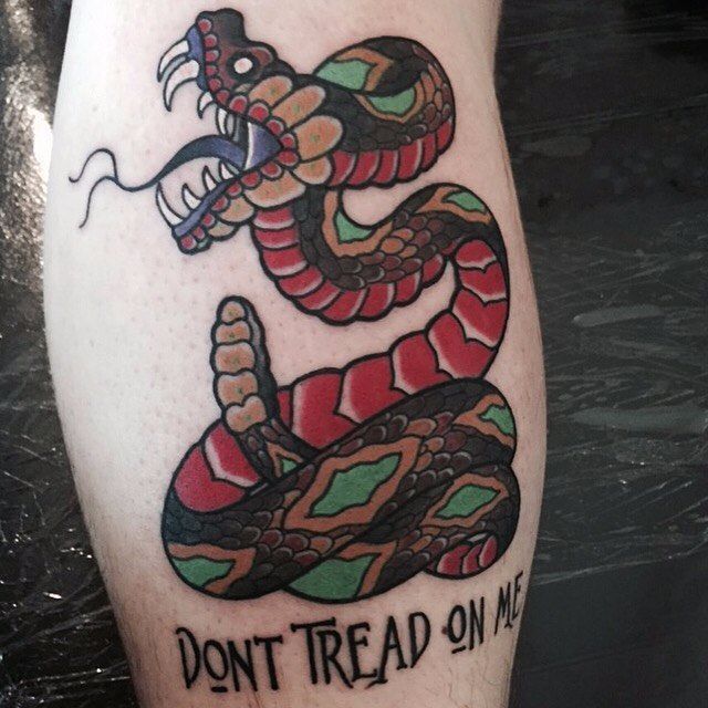 Tattoo uploaded by Robert Davies  Rattlesnake Tattoo by Alx Gardner  rattlesnake snake traditional AlexGardner  Tattoodo